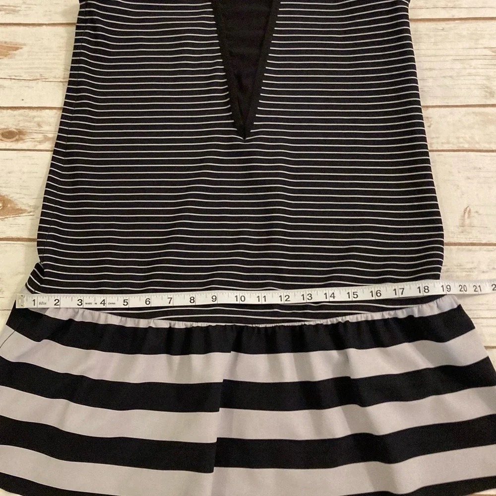 Rare Lululemon Both Ways Dress Parallel Stripe / Black 4-6